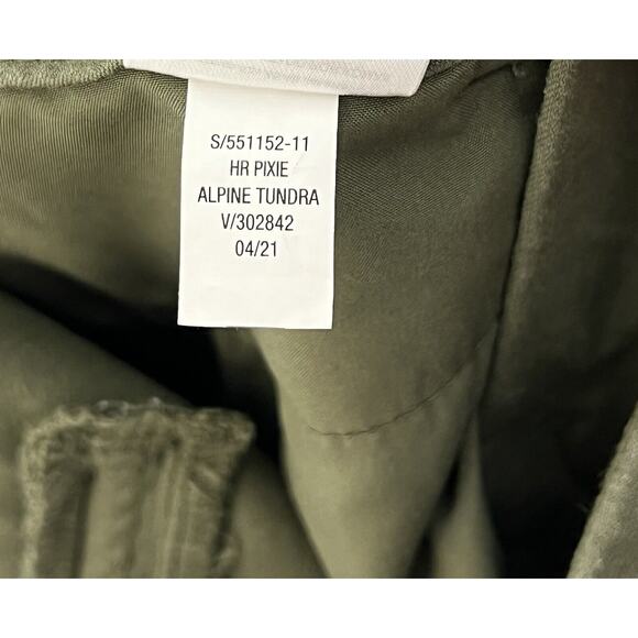 Old‎ Navy High Rise Pixie Chino Pants Womens Size 2 Green Stretch Pockets - Picture 5 of 9